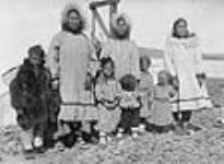 Mackenzie Eskimos in Banks Island, N.W.T. with Canadian Arctic Expedition Party 1916