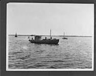A Government Fisheries Patrol Boat in Lockport Harbour, N.S