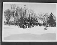Winter sports in Strathcona Park, Ottawa, Ontario, 1925