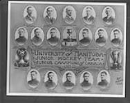 The University of Manitoba Junior Hockey Team. Junior Champions of Canada - 1922-23 1922-1923