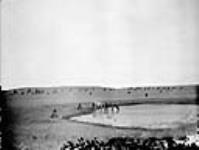 Big Bear's (Cree) Camp, Maple Creek, Saskatchewan. June 6, 1883 6 June 1883