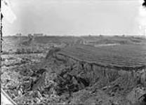 Landslide on River Blanche, [Quebec]. View looking south west near outlet of landslide from near the ruins of farmhouse 1898