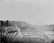 Nigger Dan's hut, Fort St. John, B.C 1875