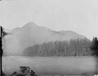 Fraser [Fraser] River and mountains west of Silver Peak from Hope, B.C 1877