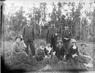 Group of Officers, Silver Islet Mine, Ontario 1882