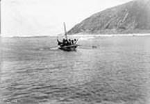 Inuit umiak, Wakeham Bay [P.Q.] 1897 1897.
