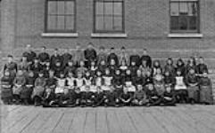 Alexander Muir, Teachers and Pupils of Gladstone Avenue School, Toronto ca. 1887.
