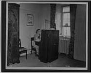 The President's switchboard, which was installed in Murray Room at the Governor General's residence at the Citadel, Quebec, P.Q. August 22, 1943 15940