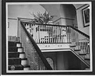 Stairway leading to the second floor at the Governor General's residence at the Citadel, Quebec, P.Q Aug. 22, 1943