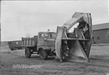 Vehicles, Royal Canadian Air Force.(Walter 4 wheel drive with North Star snow loader) 14 Apr. 1941