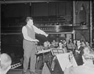 Sir Ernest McMillan conducting a rehearsal of the Toronto Symphony Orchestra 1926