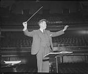 Sir Ernest McMillan, conductor of the Toronto Symphony Orchestra n.d.