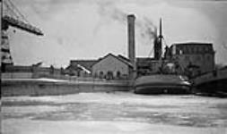 Drydock at Kingston, Ont., Feb., 1940 Feb. 1940