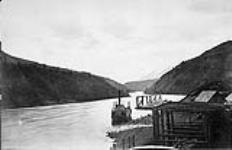 Looking down Stikine River from Telegraph Creek, B.C 25 May 1887