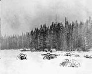 Camp of Otto J. Klotz, Summit of Rockies 1886
