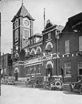 [Public Building decorated for the] Diamond Jubilee of Confederation July 1, 1927.