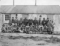 Mr. Peck & Natives, Blacklead [Island, N.W.T., Sept. 5, 1903]