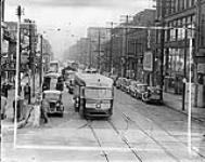 Traffic conditions Queen & Bathurst Streets, Toronto, Ont Nov. 21, 1944