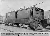 T.T.C. double end rotary snow plow R.P. No. 190 Jan. 9, 1937 9 Jan. 1937