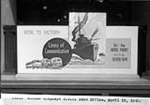 Window display, T.T.C. [ Toronto Transit Commission] Head Office, Toronto, Ont., June 25, 1942 16 April 1942.