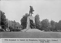 Monument to Samuel de Champlain, Orillia, Ont July 3, 1930