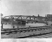 [Toronto, Ont.] Cherry St. Bridge, closed 1898