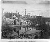 [Toronto, Ont.] Location of East abutment Queen St. Bridge, Don [River] 1899