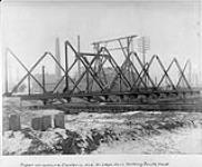 [Toronto, Ont.] Superstructure Eastern Ave. Bridge Don looking south west 1899