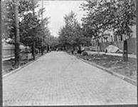 [Toronto, Ont.] First brick pavement Selby St. W. from Sherbourne n.d.