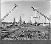 [Toronto, Ont.] Grand Trunk Railway (G.T.R.). (main line) and C.P.R. (Canadian Pacific Railway) crossing at Bloor St. W 2 Dec. 1901