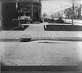 [Toronto, Ont.] Concrete gutter N.W. corner of Sussex & Brunswick Aves. 30 Oct., 1901 30 Oct. 1901