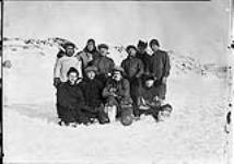 (Hudson Strait Expedition). Winning football team at Base 'A' 15 Mar. 1928