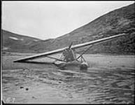 (Hudson Strait Expedition) F./L. F.S. Coghill's damaged Fokker 'Universal' aircraft G-CAHH 'British Columbia' 30 Aug. 1928