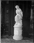 Residence of Sir Wm. Mortimer Clark, 303 Wellington Street West, Toronto, Ont. Statue of Ruth, in the library [1912]