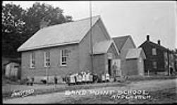 School and church ca. 1909