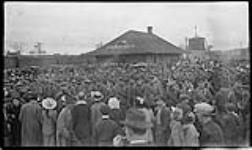 [38th Battalion at Railway Depot] ca. 1914