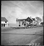 Ox cart near L'Islet, P.Q., 1935 1935