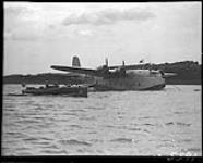 [Short 'Empire' flying boat G-ADUV 'Cambria' of Imperial Airways, Rockcliffe, Ont., 1937.] 1937