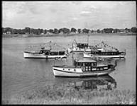 [Cabin cruisers at Fredericton, N.B., 1940.] 1940