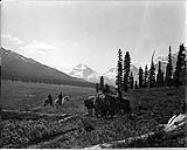 Moutains at Bow lakes from Bow Pass, Banff National Park, [Alta.] Aug. 1934