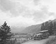 Banff vue de Tunnel Mountain Octobre 1929