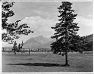 Golf course near Mount Peechee, Banff National Park, Alta., ca. 1925
