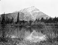 Cascade Mountain across the Bow River, Banff National Park, (Alta.) Sept. 1927