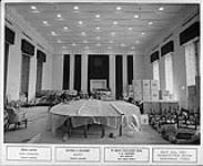 West Block renovations, Parliament Buildings, Ottawa, Ont. (General view of Committee Room) May 3, 1963