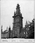 West Block renovations, Parliament Buildings, Ottawa, Ont. (Looking Southeast) Aug. 19th 1964