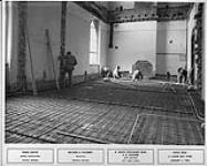 West Block renovations of the Parliament Buildings. Office area on the first floor of the East Wing Jan. 5, 1962
