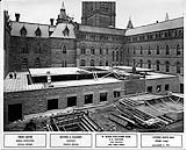 West Block renovations, Parliament Buildings, Ottawa, Ont. (Courtyard, looking northwest) 2 Dec. 1961