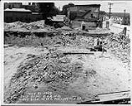 [Excavation for Veterans Affairs Headquarters, corner of Wellington & Lyon Streets, Ottawa, Ont.] July 21, 1949 21-Jul-49