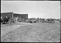 Ration House at North Camp, Blackfoot Reserve, Gleichen, Alta Aug., 1935