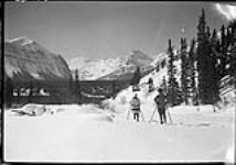 Victoria Glacier from Pipestone River, Banff National Park, [Alta.] Apr. 1925